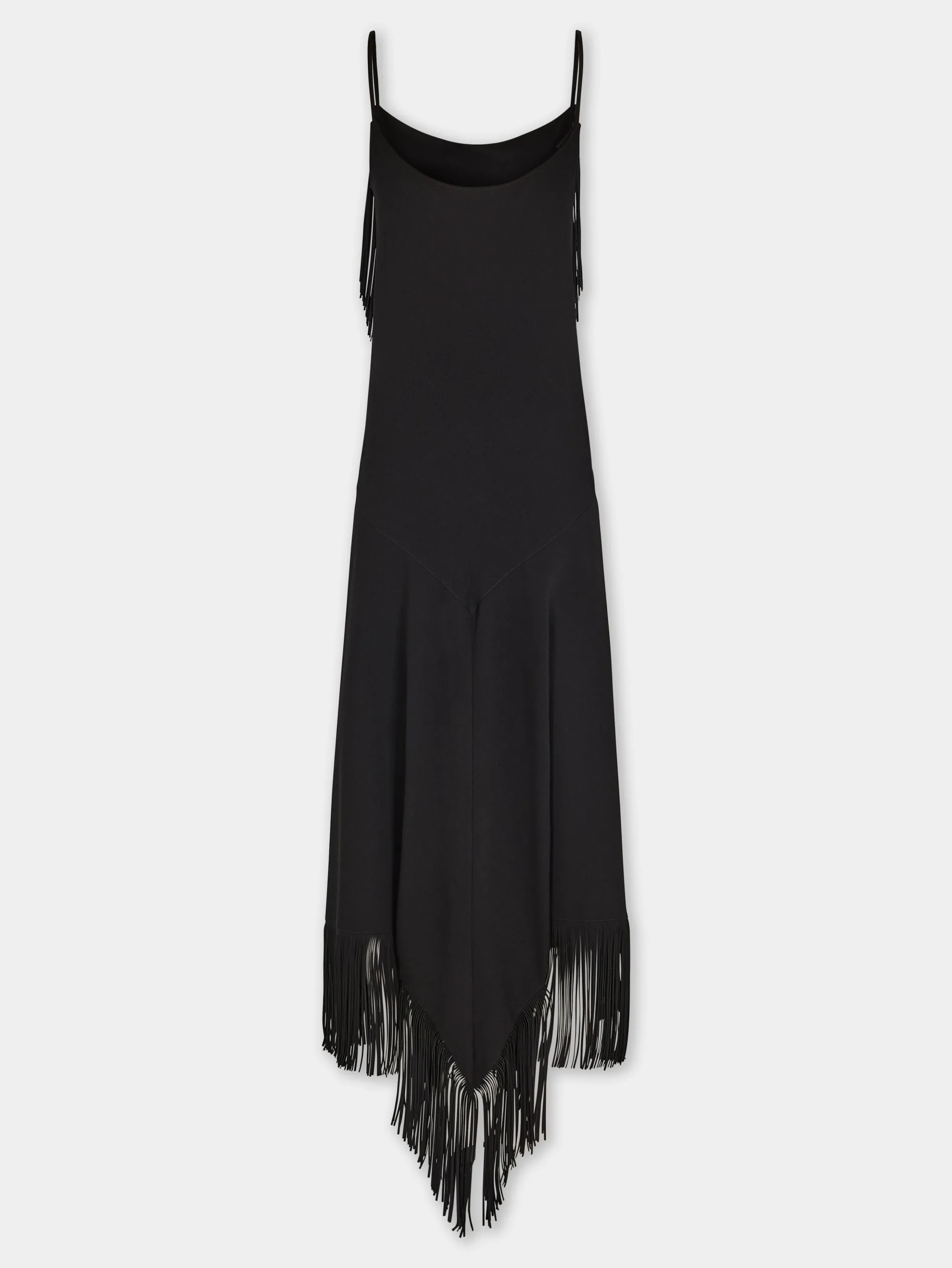 Fashion ROBE LONGUE EN CREPE ENVERS SATIN Sélection De Soirée | Robes