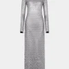 Clearance ROBE LONGUE EN MAILLE EFFET DENTELLE Maille | Robes