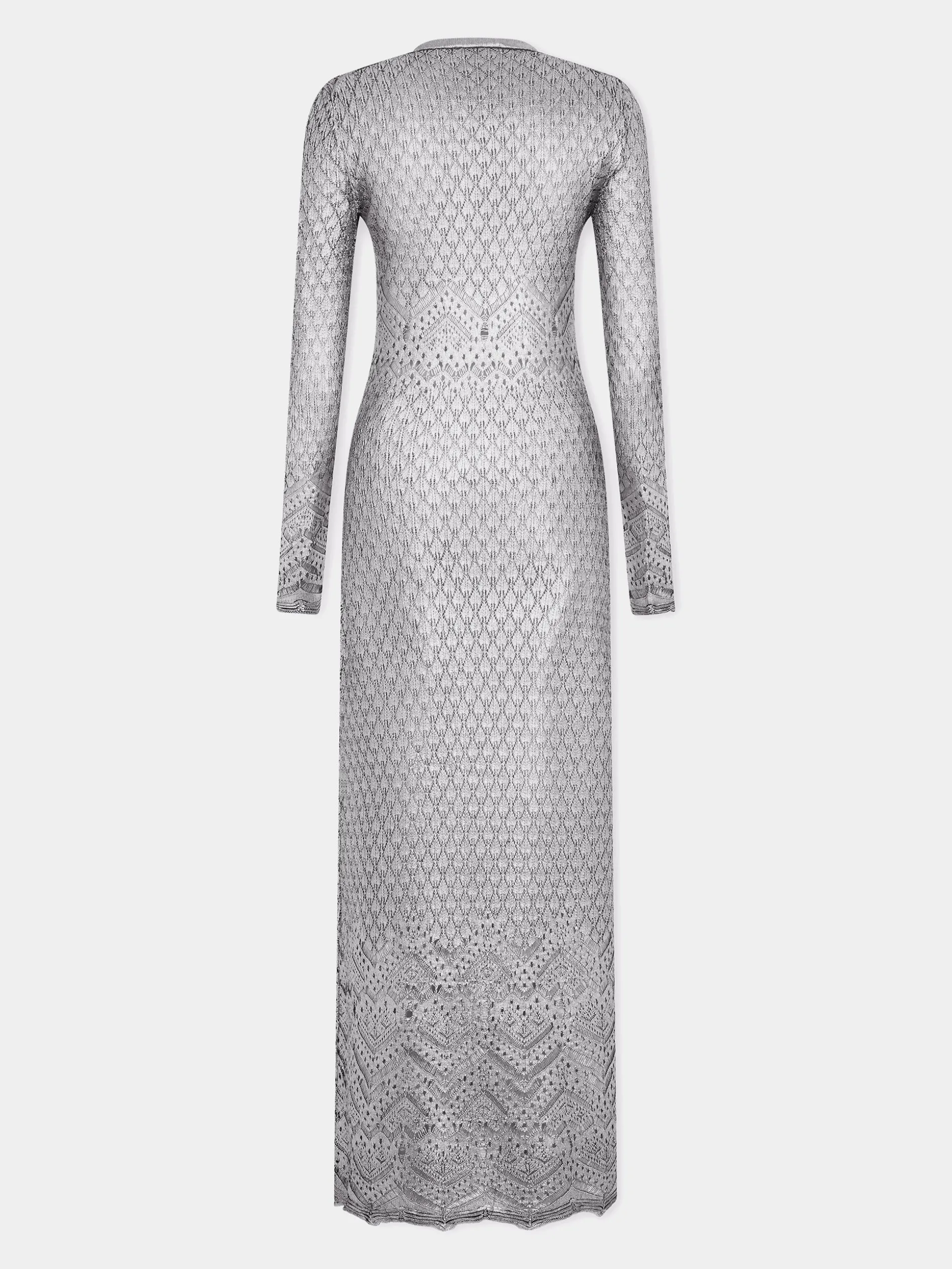 Clearance ROBE LONGUE EN MAILLE EFFET DENTELLE Maille | Robes