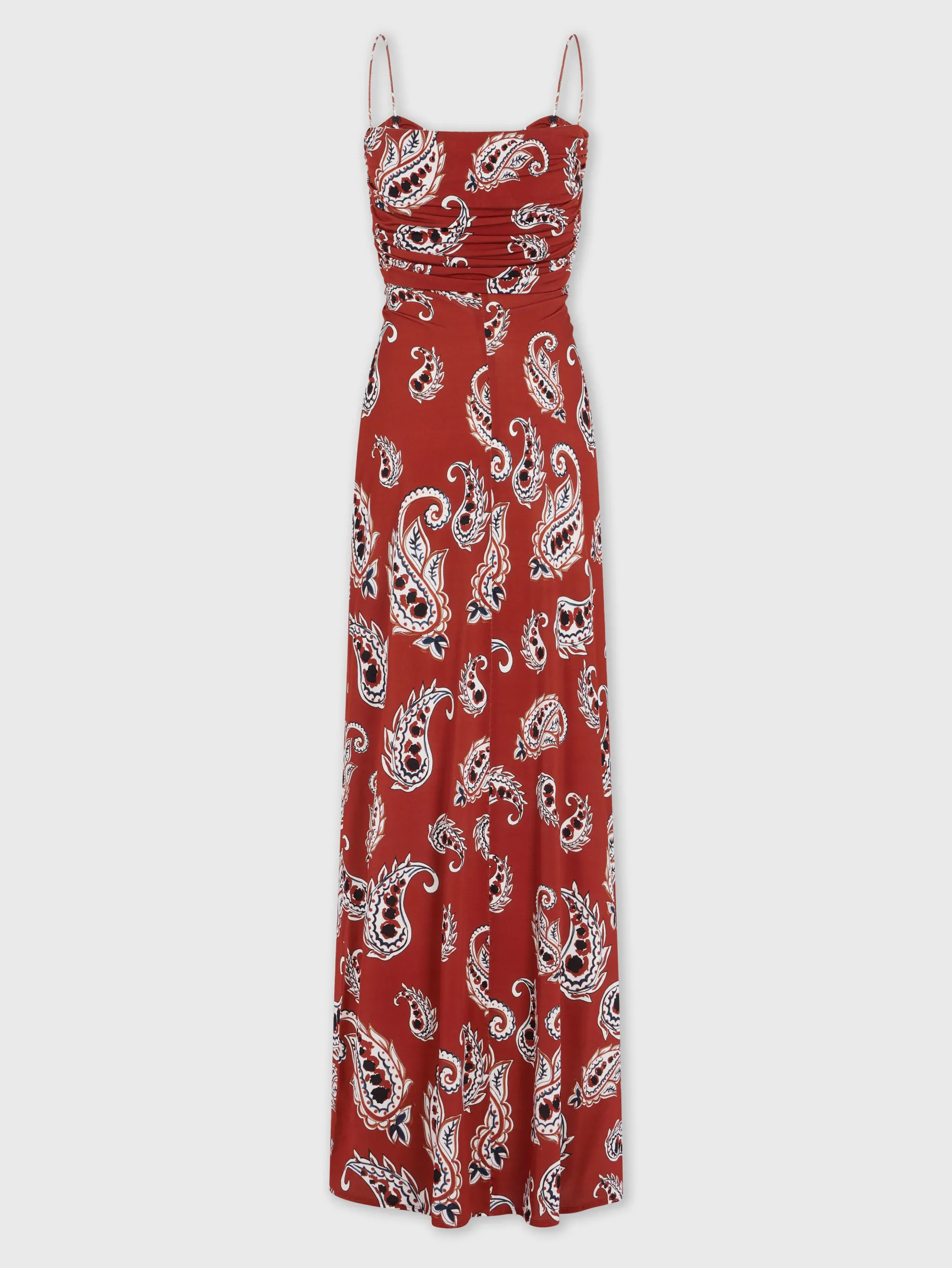 Discount Robe longue imprimée paisley Robes