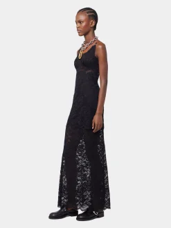 Cheap ROBE LONGUE NOIRE EN DENTELLE Sélection De Soirée | Robes