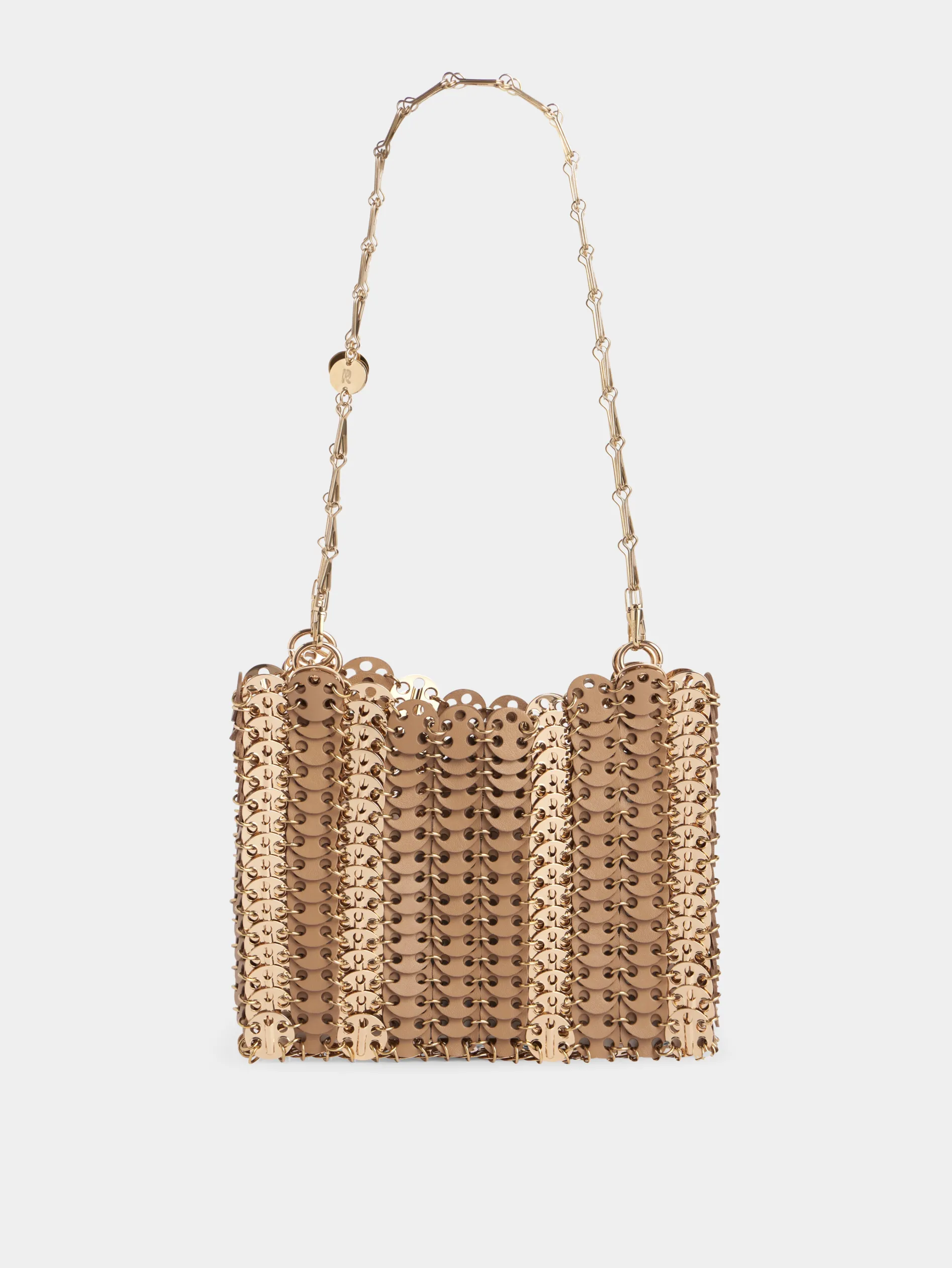 Best Sale Sac 1969 CAMEL EN MÉTAL ET CUIR Le Sac 1969