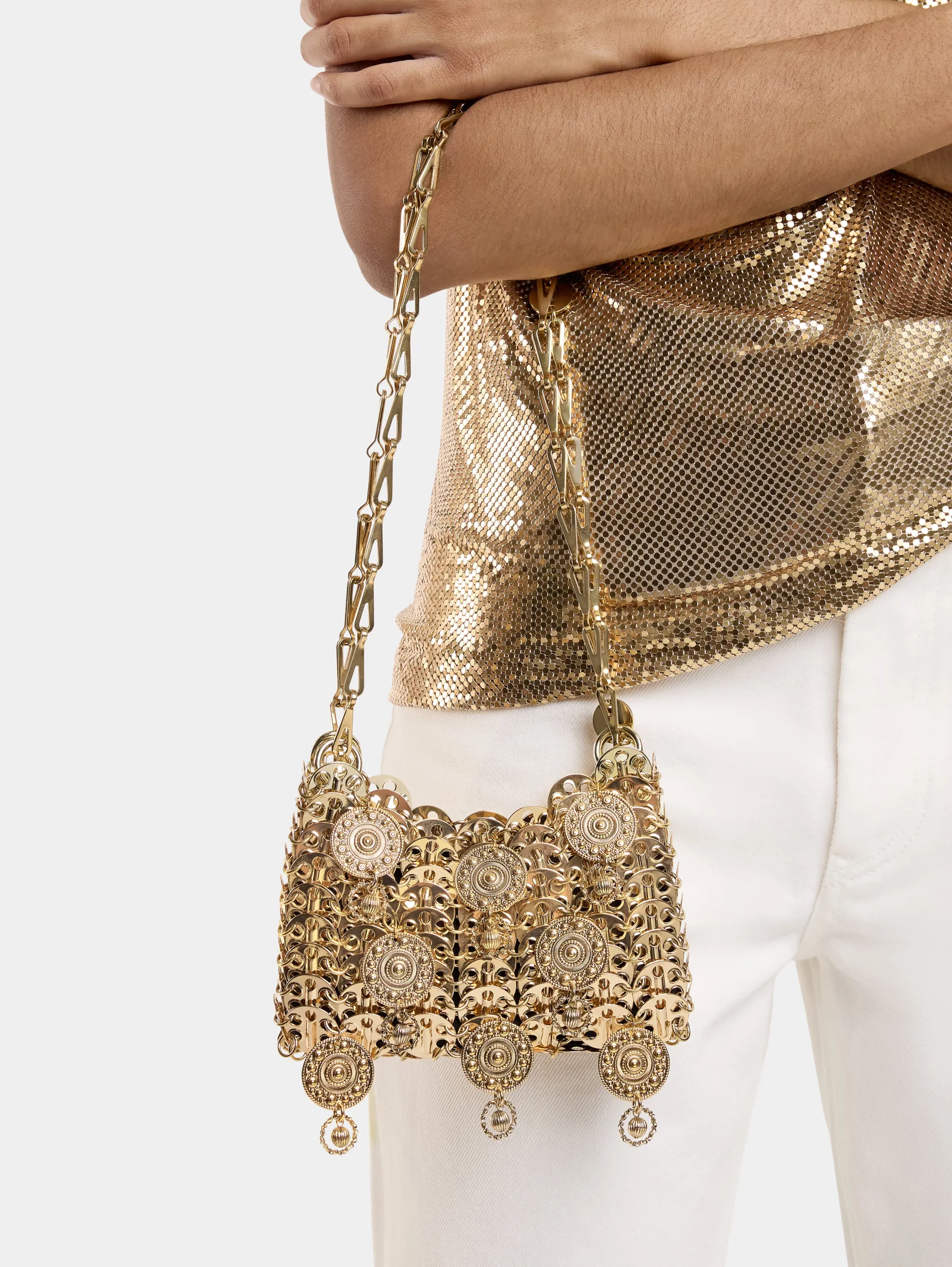 Flash Sale SAC 1969 NANO MéDAILLES ET PAMPILLES Sélection De Soirée | Sacs Porté Épaule