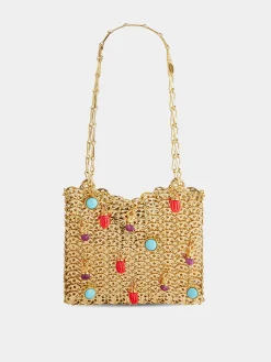 Sale Sac 1969 or orné de breloques colorées Sacs Porté Épaule | Le Sac 1969