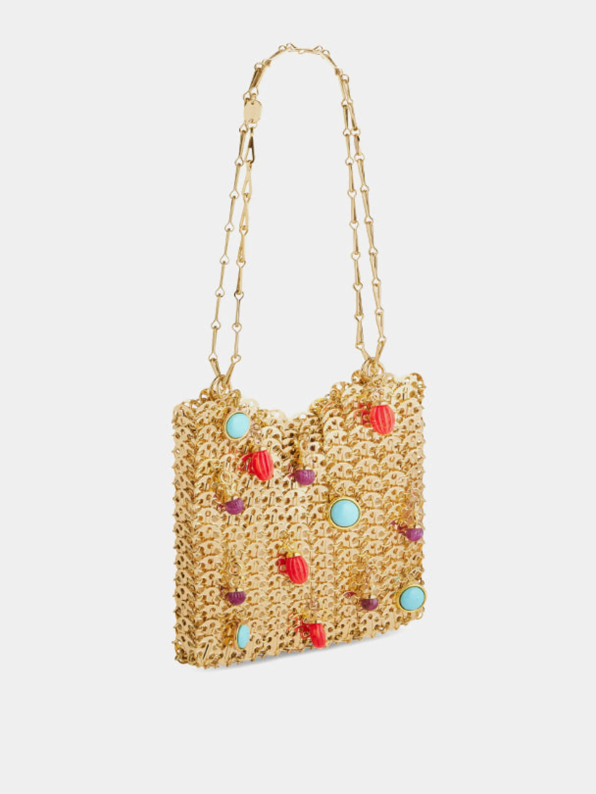 Sale Sac 1969 or orné de breloques colorées Sacs Porté Épaule | Le Sac 1969