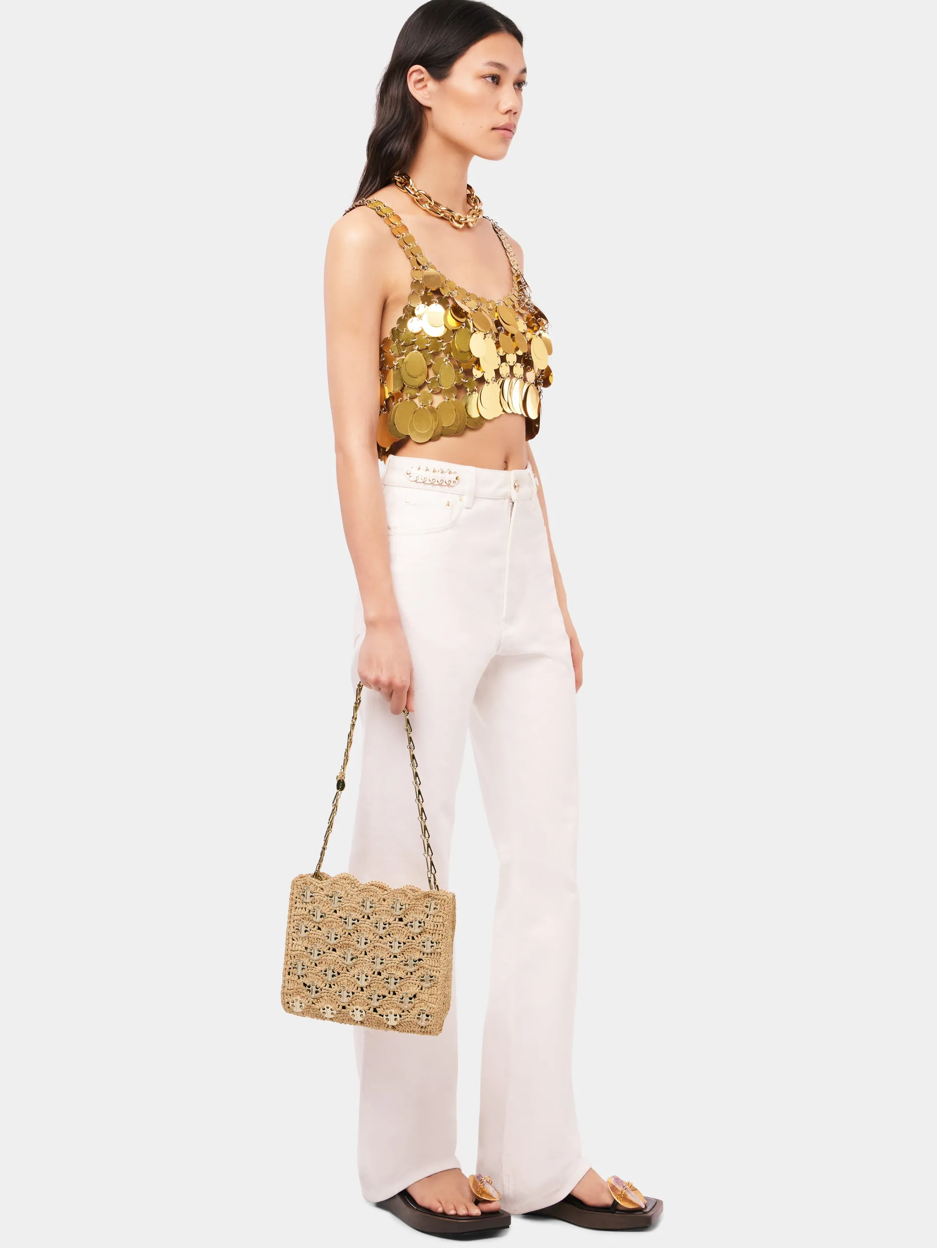 Cheap Sac 1969 Raphia wave Le Sac 1969