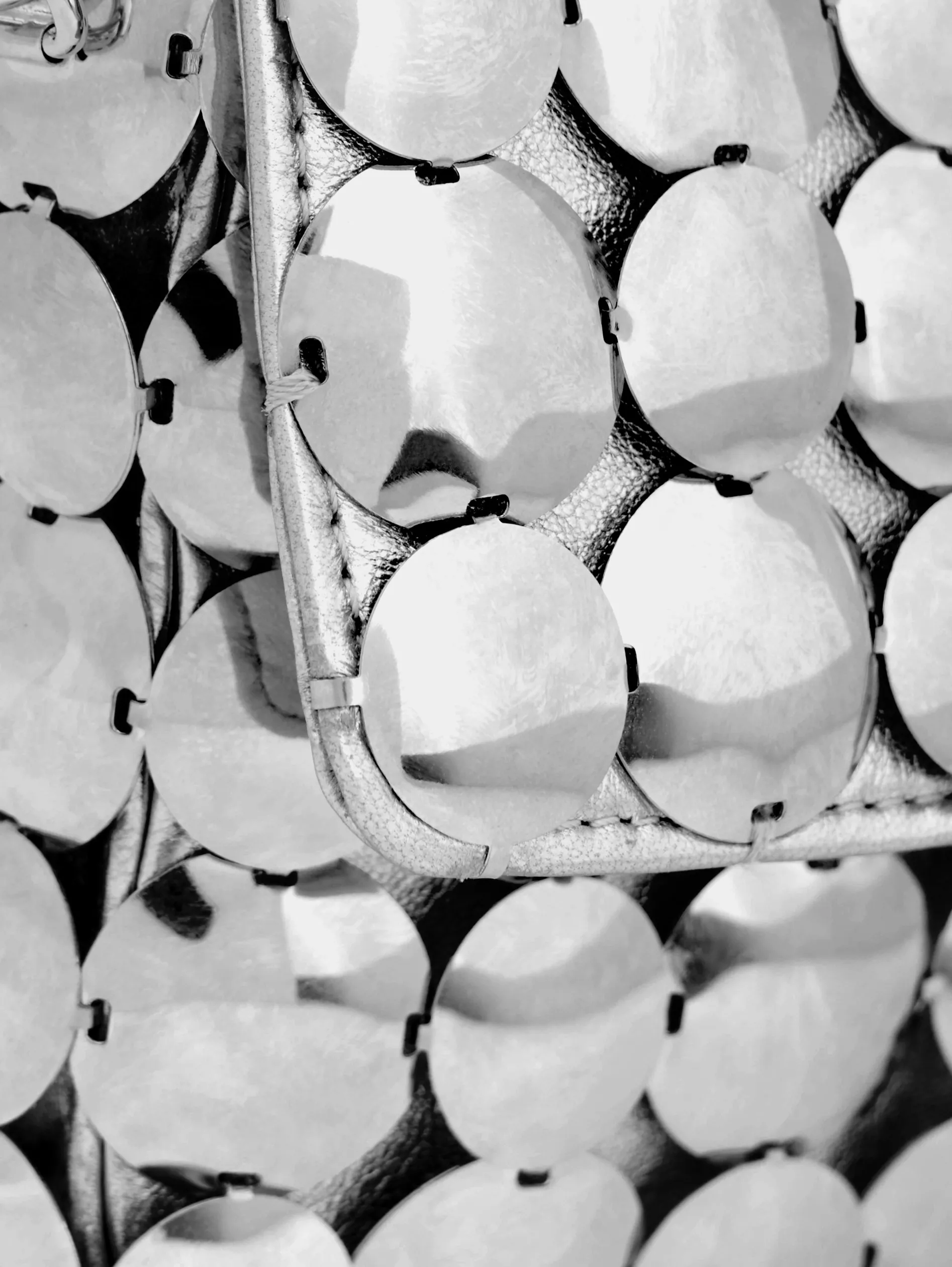 Online Sac argent métallisé en aluminium Sacs De Soirée | Sacs Porté Épaule