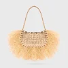 Best Sale Sac moon 1969 à franges en raphia naturel Sacs Porté Épaule | Le Sac 1969