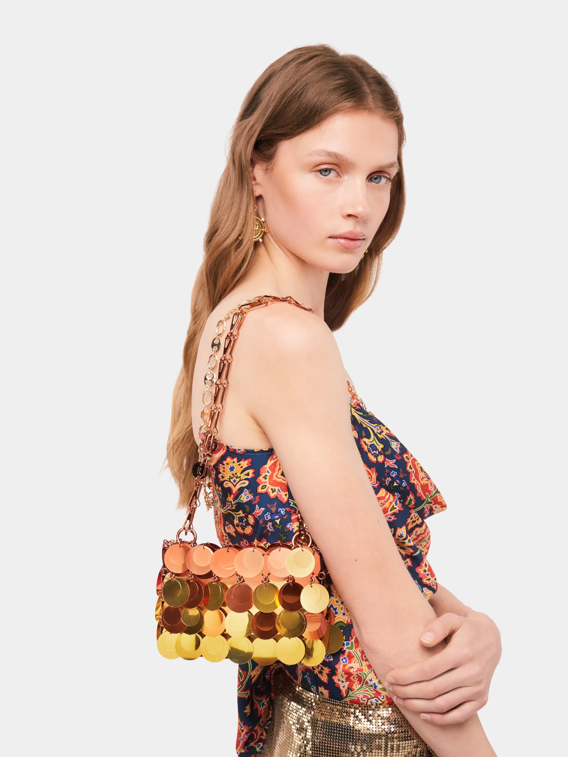 Outlet Sac nano "Sundate" à pastilles sparkle Sacs De Soirée | Sacs Porté Épaule
