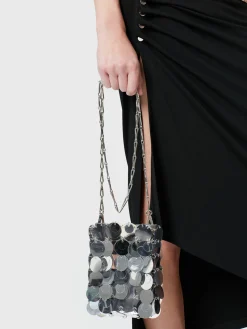 Outlet Sac pastilles sparkle argent Sacs De Soirée