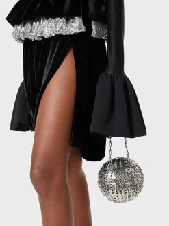 Clearance Sac Sphère Argenté 1969 Sélection De Soirée | Sacs De Soirée
