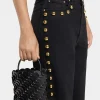 Cheap Small Black bucket Paco bag in leather Les Sacs Paco En Cuir | Sacs Porté Épaule