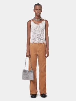 New TOP FINES IVOIRE BRETELLE EN DENTELLE Sélection De Soirée | Petits Cadeaux