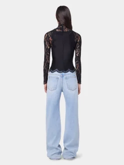 Discount TOP MANCHES LONGUES EN DENTELLE Sélection De Soirée