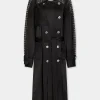 Best Sale TRENCH LONG EN SATIN Vestes | Hauts