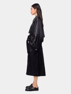 Best Sale TRENCH LONG EN SATIN Vestes | Hauts