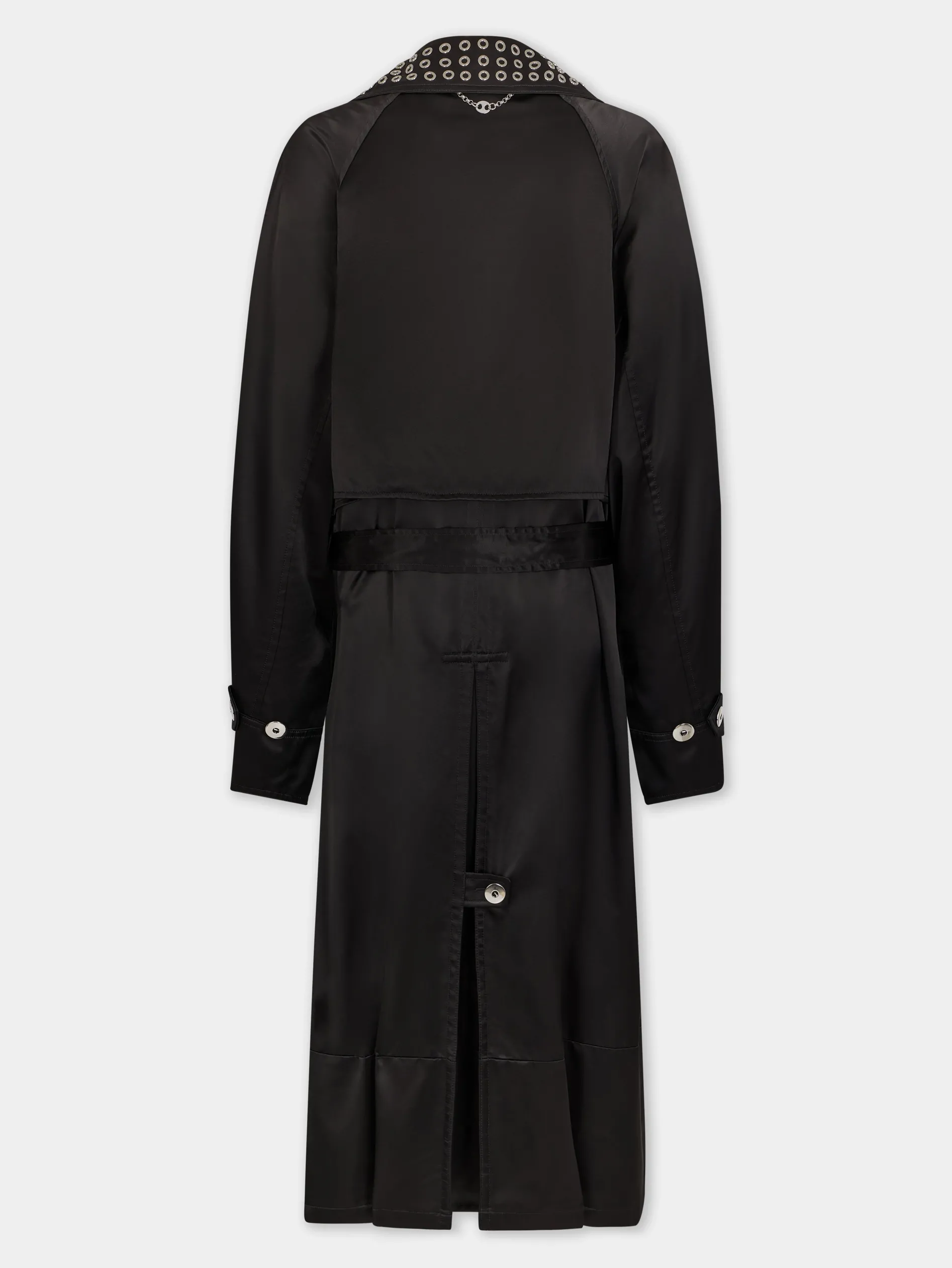 Best Sale TRENCH LONG EN SATIN Vestes | Hauts